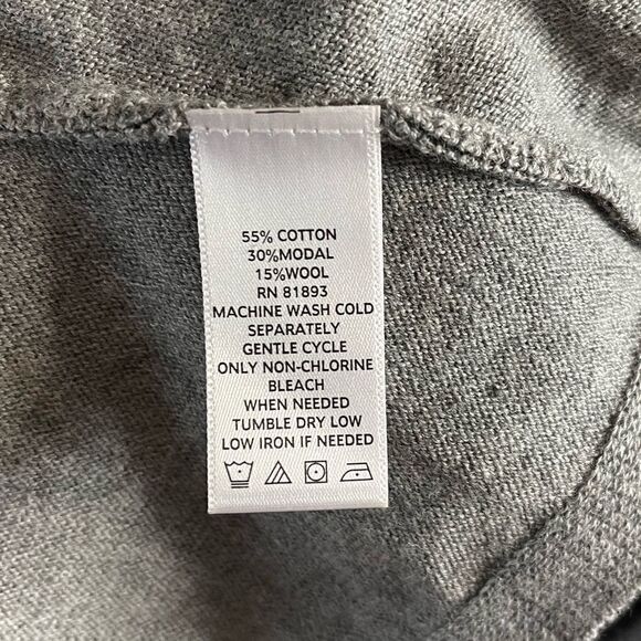 H by Halston Asymmetrical Wool Blend Sweater Dress - Picture 8 of 11